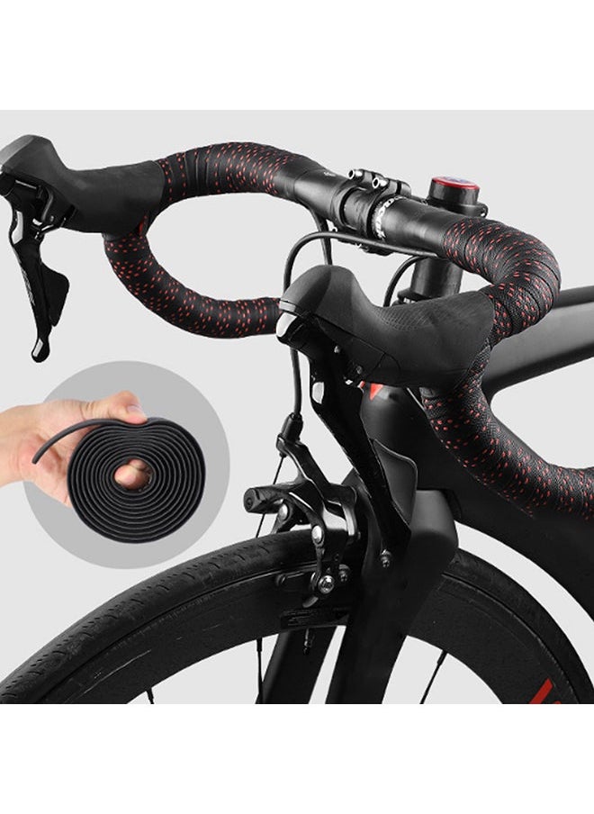Generic 2Pcs Road Bike Bicycle Handlebar Grip Wrap Anti-slip Strap Colorful Tape Belt 22.5x8.5x3cm  - Image 4
