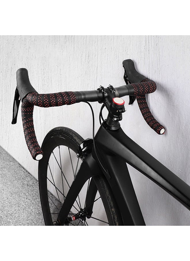 Generic 2Pcs Road Bike Bicycle Handlebar Grip Wrap Anti-slip Strap Colorful Tape Belt 22.5x8.5x3cm  - Image 3
