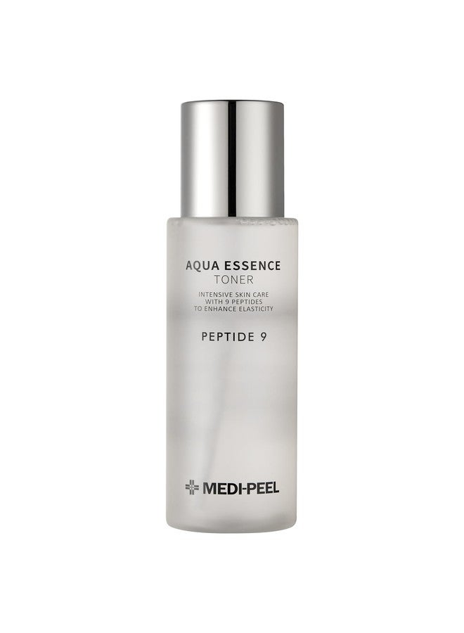 MEDI-PEEL تونر ميدي-بيل ببتيد 9 أكوا إيسنس 250 مل، تونر للوجه لمرونة البشرة، تونر مرطب، شد الكولاجين، مضاد للشيخوخة، إشراقة البشرة، كولاجين، حمض الهيالورونيك، العناية بالبشرة الكورية، لجميع أنواع البشرة - Image 1