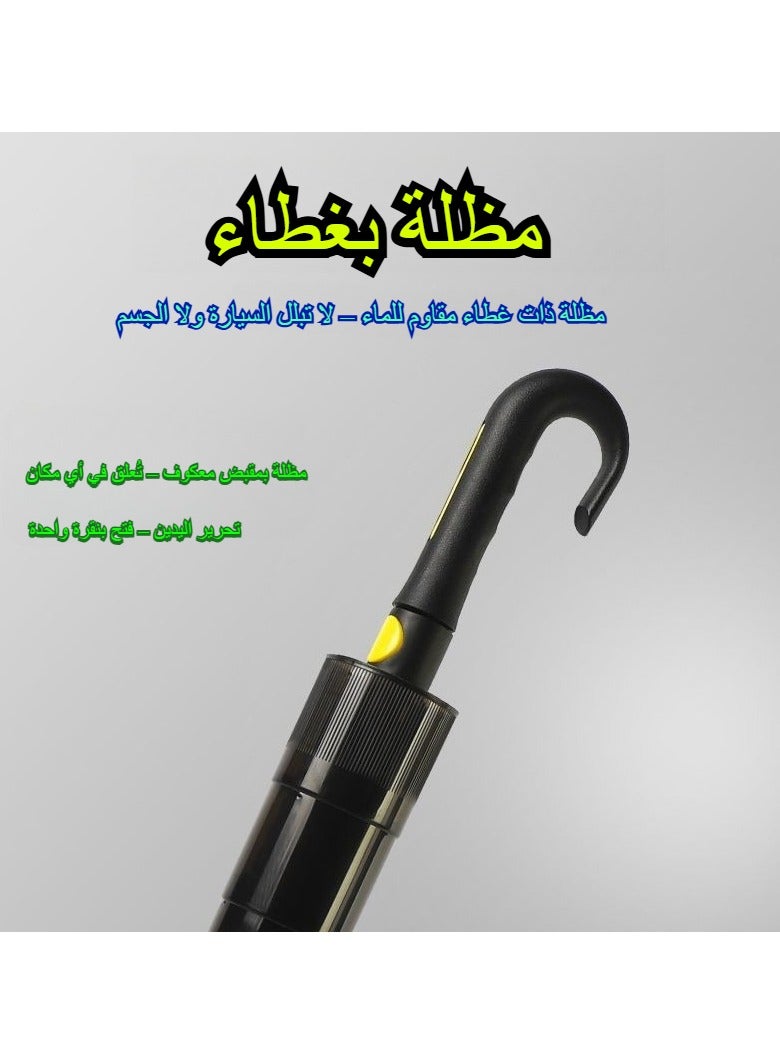 Large Straight Golf Umbrella for Two – All-Weather Use, Windproof  Water-Repellent, Portable Long Handle Design - Image 3