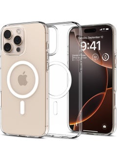 Spigen غطاء حماية Liquid Crystal MagFit لهاتف iPhone 16 Pro MAX مع MagSafe (2024) - شفاف للغاية  - Image 1