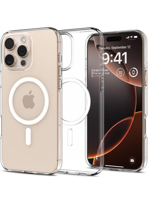 Liquid Crystal MagFit for iPhone 16 Pro MAX Case Cover with MagSafe (2024) - Crystal Clear