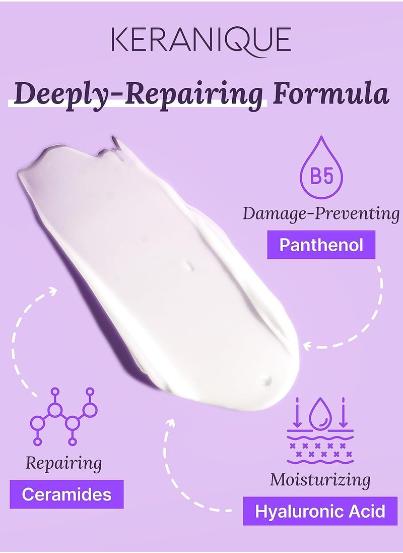 Keranique Keranique Deep Hydration Hair Repair Mask and Detangling Brush Bundle  - Image 3