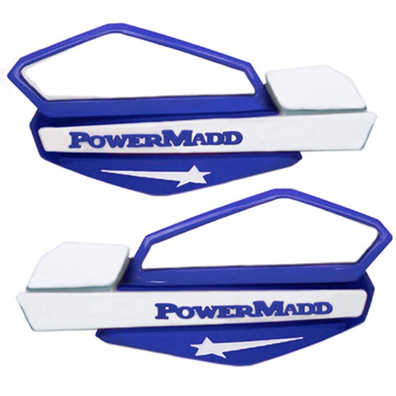 PowerMadd 34221 Star Series Handguard - Blue/White - Image 3