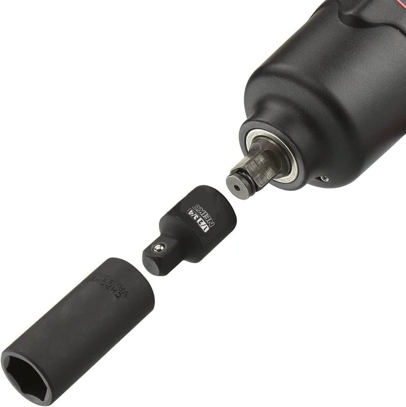 Neiko NEIKO 30237A 3/4" Female to 1/2" Male Impact Adapter | Socket Adapter Reducer | For Use with Impact Guns/Wrenches, Breaker Bars or Ratchets  - Image 3