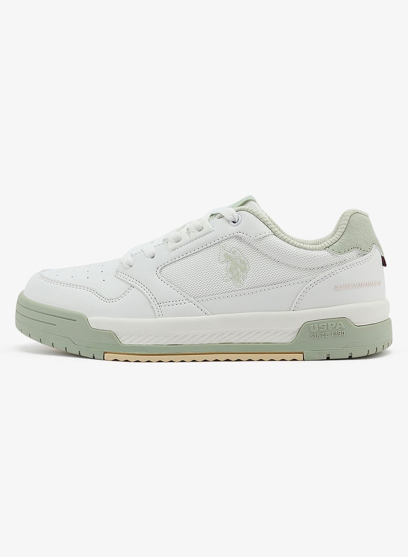 U.S. Polo Assn. Women's White Sneakers - Bold Rugged Style Shoes with Durable Sole for Outdoor Wear - Image 3