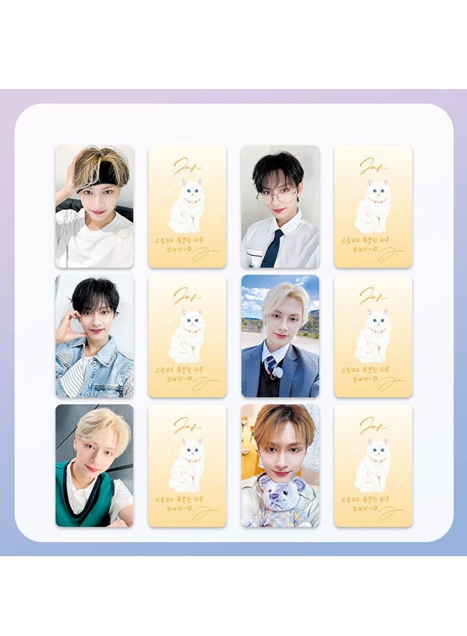 NIBEMINENT 6 Pieces SEVENTEEN Photo Cards - Image 1