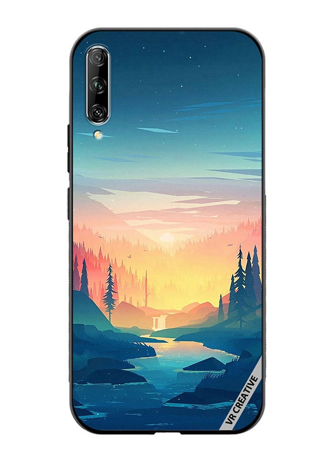 VR CREATIVE Protective Case Cover For Huawei Nova Y9S Sunrise Scenery Design Multicolour - Image 1
