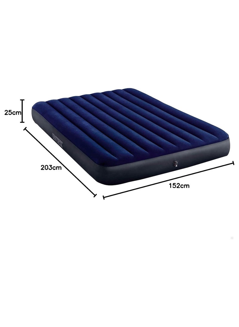 INTEX Inflatable Mattress For Two People 152x203x25cm  - Image 3