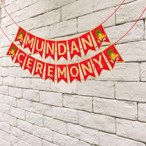 Wobbox My First Hair Cut Banner, Mundan Ceremony Banner, Mundan Ceremony Decoration Items (FP4616) - Image 4