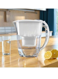 Aquaphor Water Filter Jug Amethyst White 1 X MAXFOR+ Filter Included I Capacity 2.8l I Fits in the fridge door I Reduces Limescale Chlorine & Microplastics  - Image 5