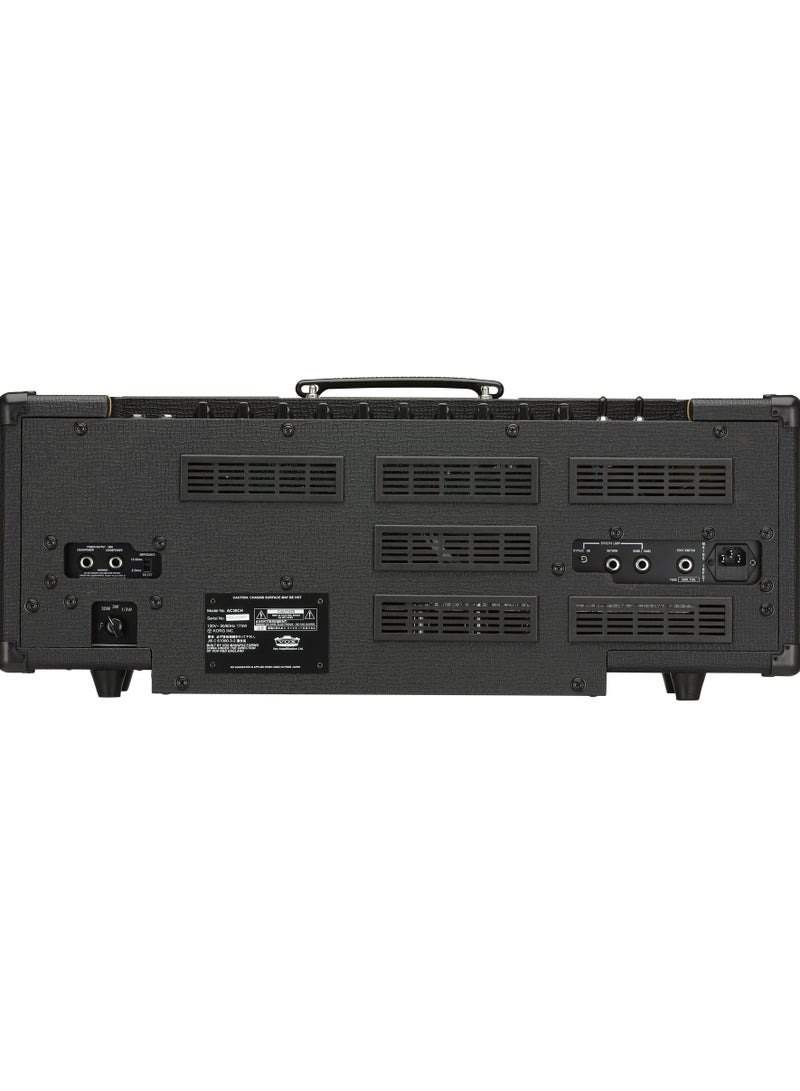 VOX AC30CH Custom Series Guitar Amp Head | 30W All-Tube | 2 Channels | Reactive Attenuator | Brown - Image 2