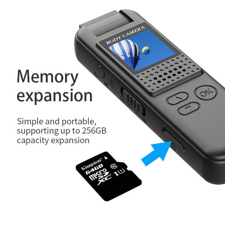 Portable Mini Camera with Screen – HD 1080P Video Recorder – Lightweight, Motion Detection, Night Vision for Travel Vlogs, Commuting, and Everyday Recording Needs - Image 3