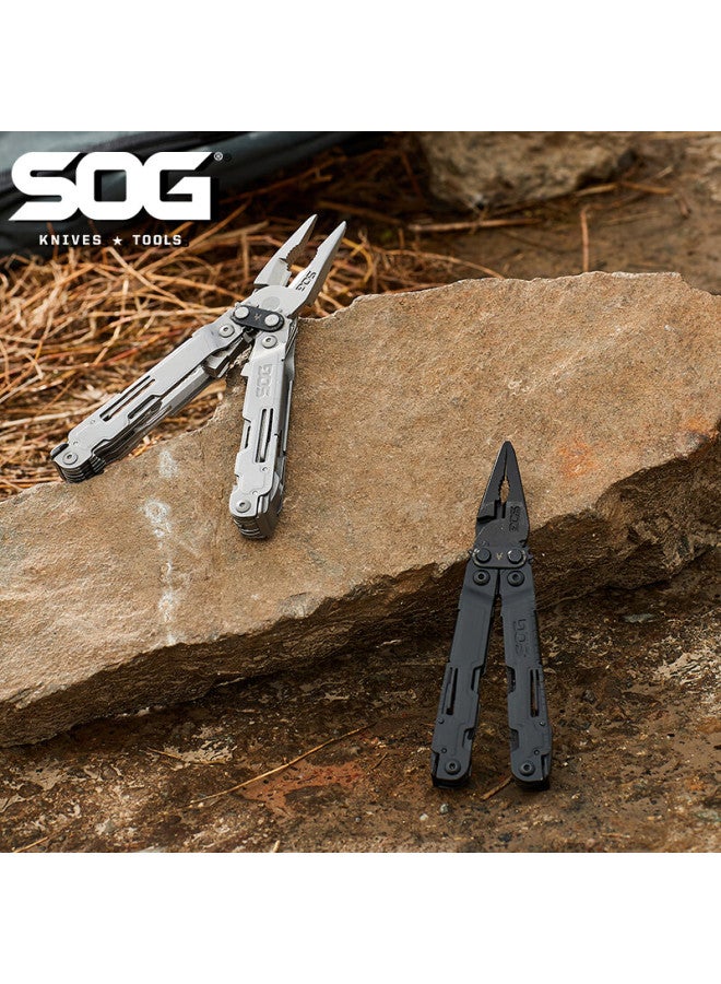 Sog Multi-function Pliers, Outdoor Portable Tool, Wilderness Equipment, Portable Folding Knife, Pa1002 Set Version - Image 1