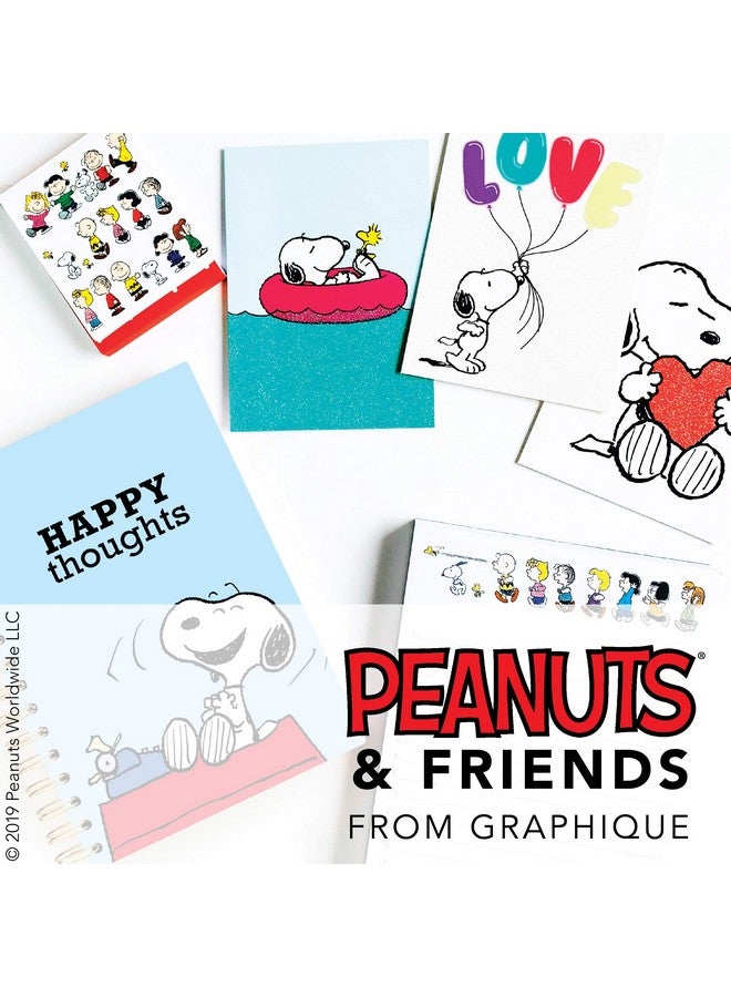 جرافيك دفتر يوميات جرافيكي بغلاف ناعم، تصميم آلة كاتبة على شكل فول سوداني - 200 صفحة مسطرة، تصميم سنوبي لطيف على الغلاف، 6 × 8.25 × 0.5 بوصة - دفتر ملاحظات متين للملاحظات والقوائم والوصفات والمزيد - Image 2