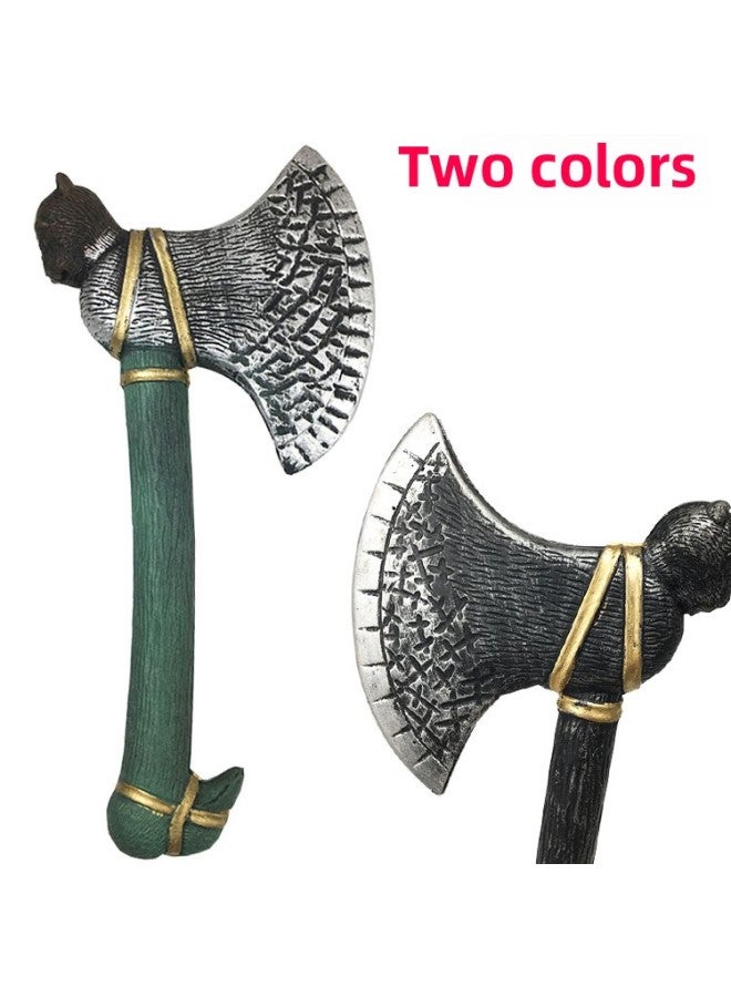 Loquat Bear Axe  Children's Simulation Pu Foam Toy Fire Small Axe Masquerade Props-Color:Black - Image 2