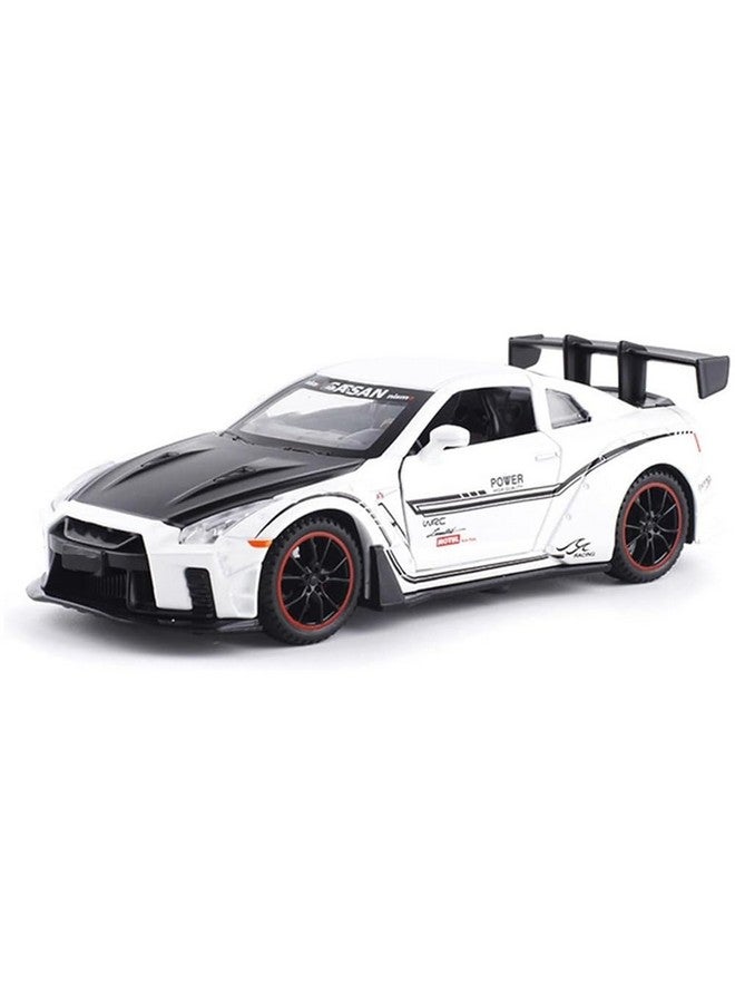 DEUSON ECOM 1:32 Scale Supra Toy Car Diecast Metal Model Cars with Light Sound Pullback Openable Door Car Toy - Image 1