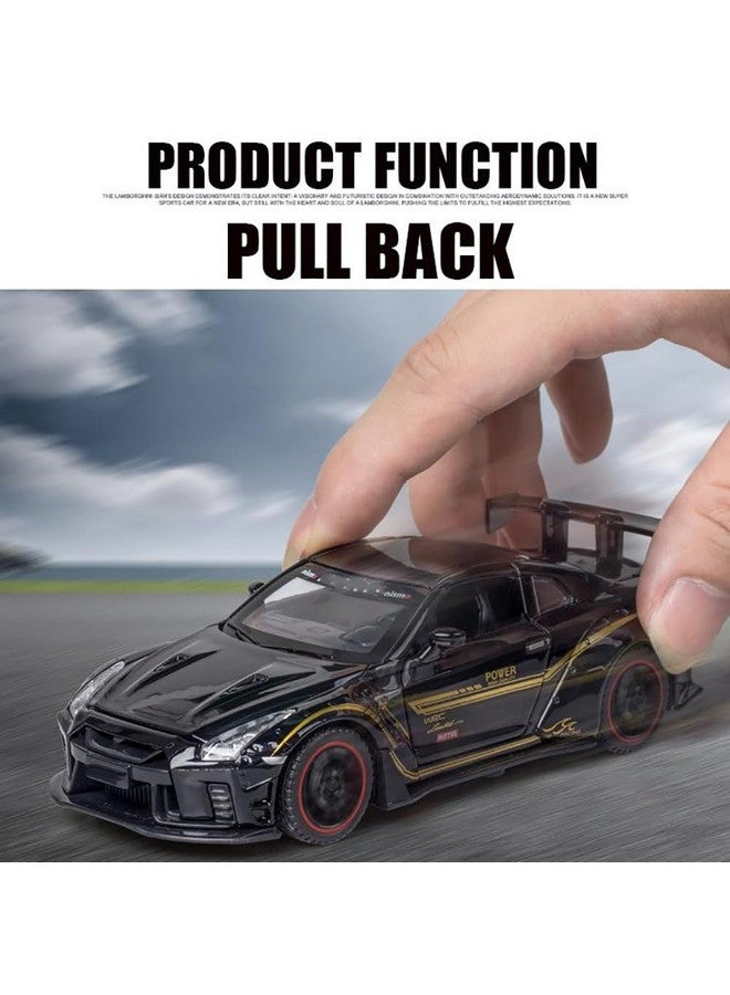DEUSON ECOM 1:32 Scale Supra Toy Car Diecast Metal Model Cars with Light Sound Pullback Openable Door Car Toy - Image 3