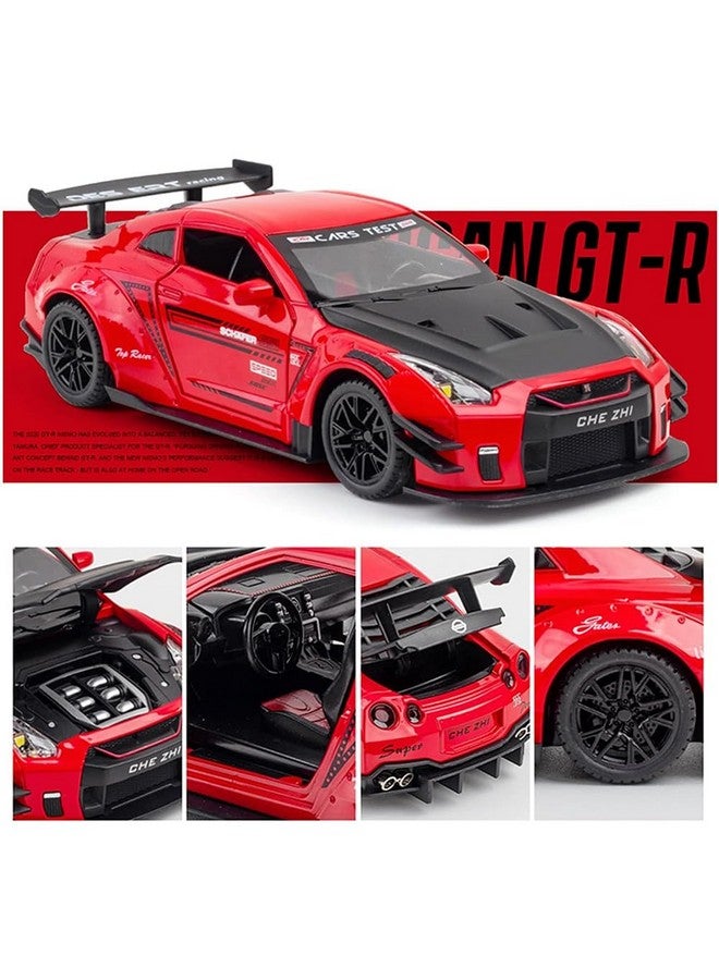 DEUSON ECOM 1:32 Scale Supra Toy Car Diecast Metal Model Cars with Light Sound Pullback Openable Door Car Toy - Image 4