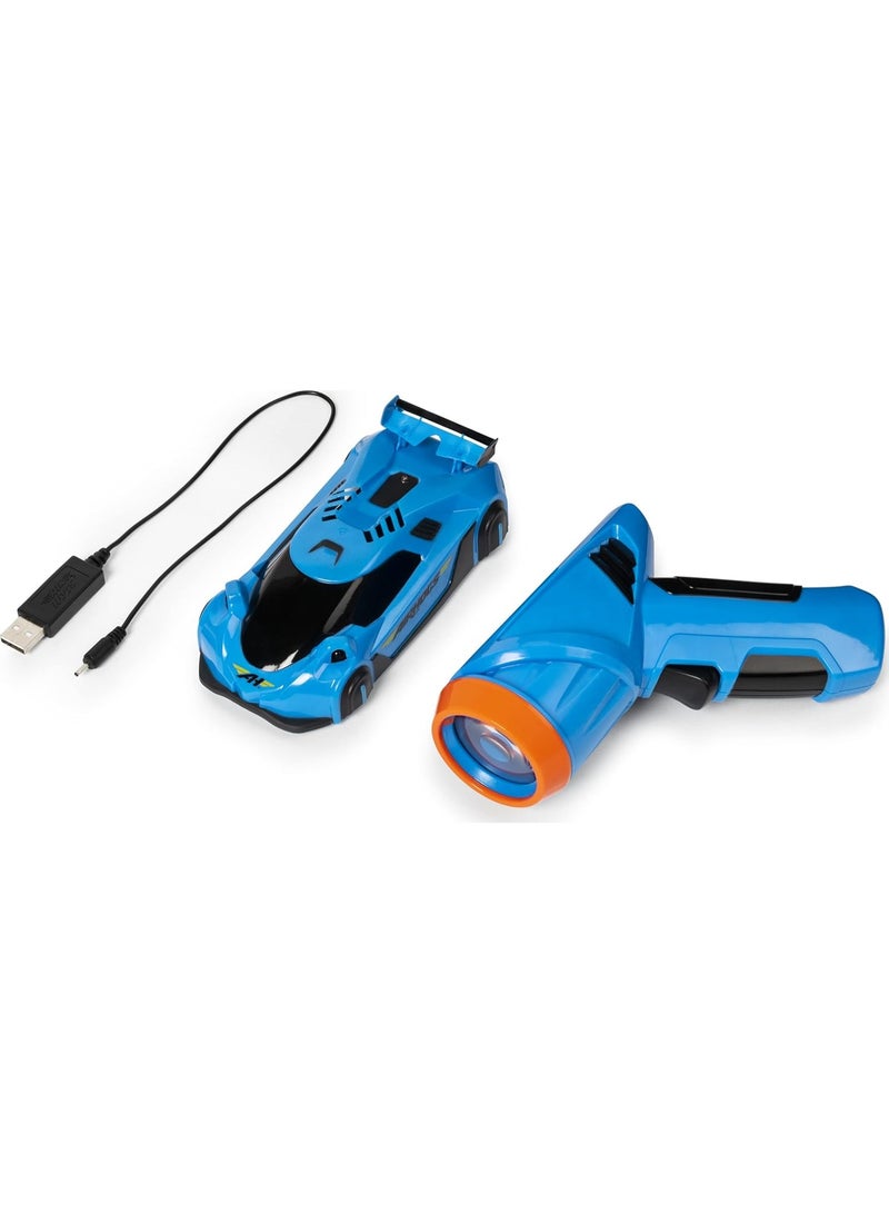 Air Hogs, Zero Gravity Light, Light-Guided Wall Racer, Wall Climbing Race Car,Blue - Image 2