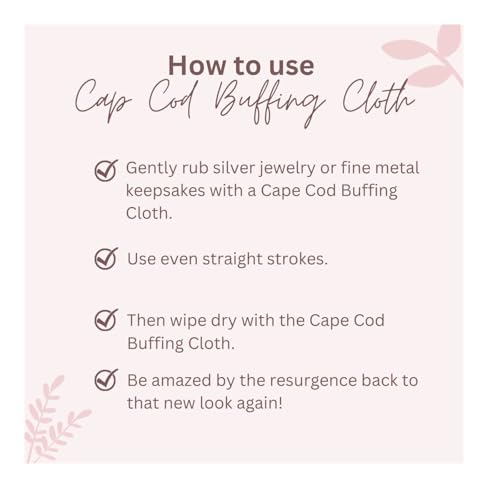 Cape Cod 12x12 Inch Buffing Cloth. Excellent Cloth for Buffing Cape Cod Polish to A Brilliant Shine-Fast! | Great for All-Purpose Dusting | Washable and Reusable - Image 5
