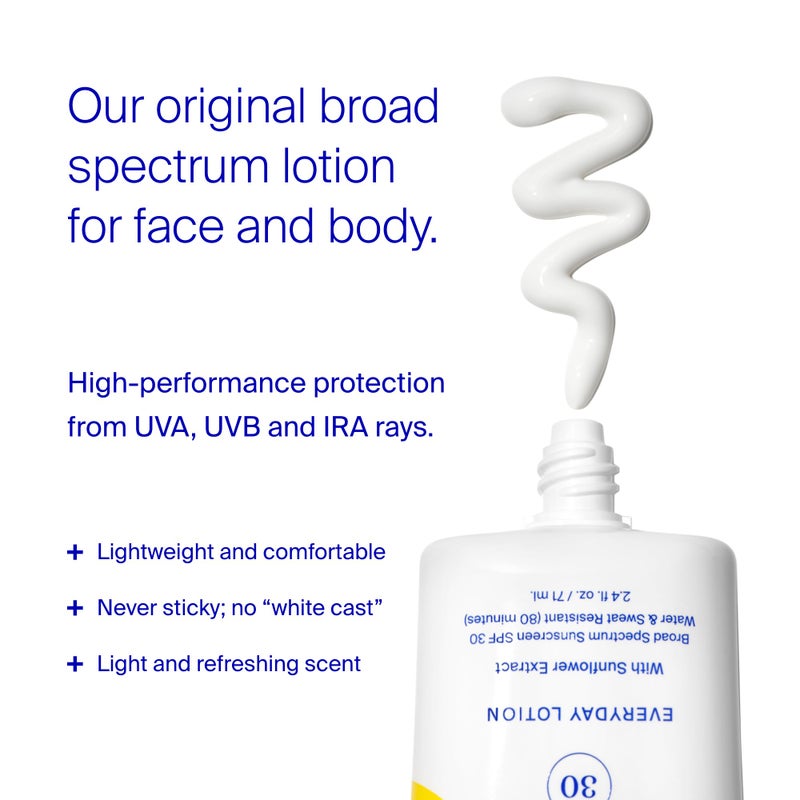 Supergoop! PLAY Everyday SPF 30 Lotion, 5.5 oz - Broad Spectrum Sunscreen - Water & Sweat Resistant Body & Face Sunscreen - Great for Active Days - Image 2