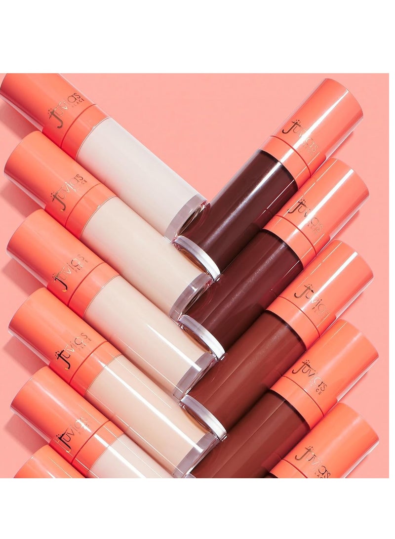 Juvia's Place I Am Magic Liquid Concealer - J18 Medium-tan w/Golden Olive Undertone/.34 fl oz, Full Coverage Concealer, Makeup Concealer, Hydrating Concealer, Waterproof Concealer