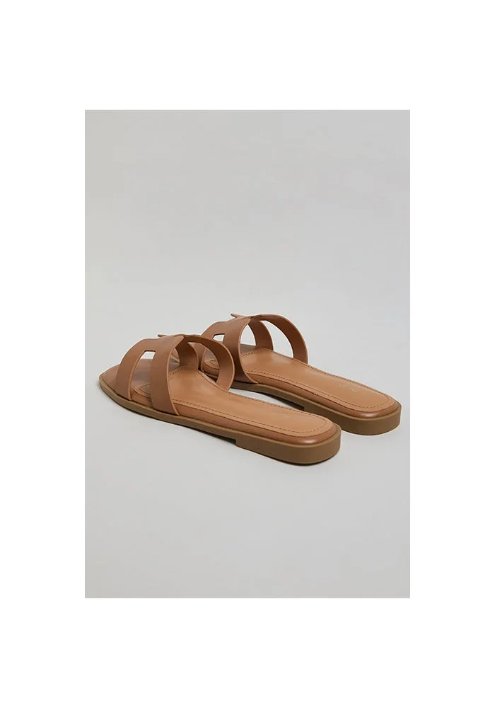 R&b  Cut-Out Flat Sandals for Women | Best Price UAE