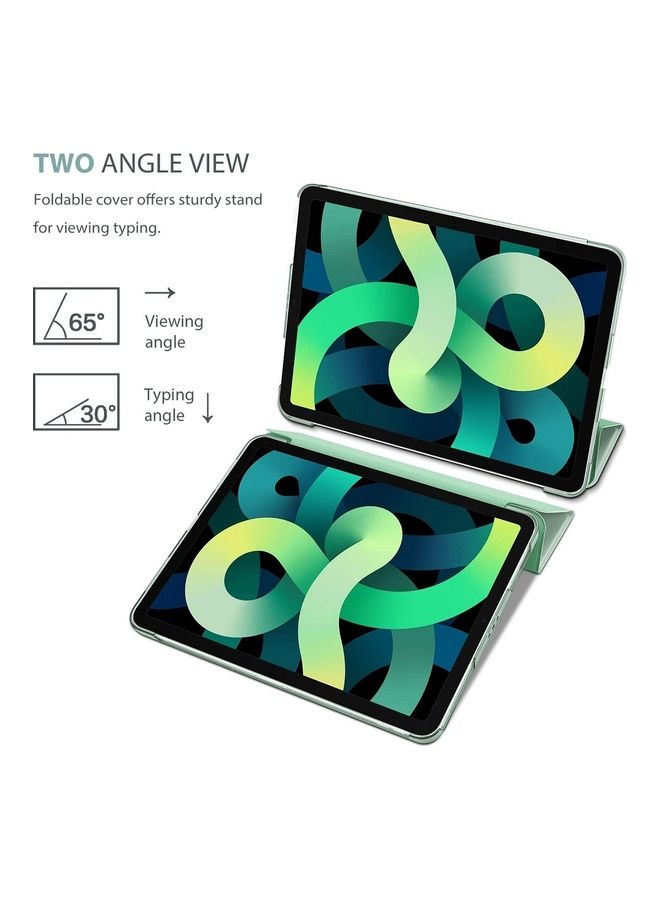 NIBEMINENT Folio Case Cover For Apple iPad Air 4 (2020) Green - Image 3