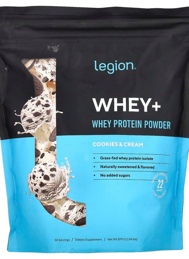 Whey+ Whey Protein Powder Cookies & Cream 1.94 lbs (879 g) - pzsku/ZE6A830E4F3CD50DA9B2EZ/45/_/1728742653/a71c2aa0-04f1-498b-9d19-d3274d61c09d