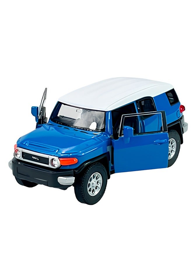 كار نموذج مجسم معدني لسيارة تعمل بالسحب للخلف مع ابواب قابلة للفتح - Image 2