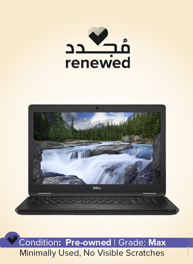Renewed - Lattidue E5590 Laptop With 14-Inch Display,Intel Core i7 Processor/8th Gen/8GB RAM/256GB SSD/Nvidia GeForce MX130 Graphics English black