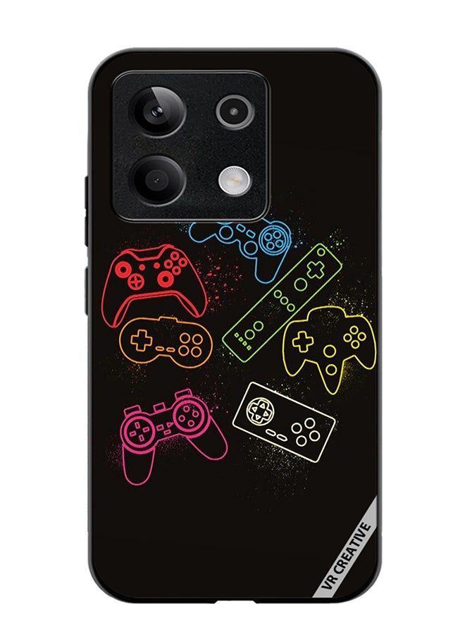 VR CREATIVE Protective Case Cover For Xiaomi Poco X6 Ps5 Remotes Design Multicolour - Image 1