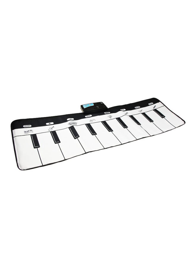 Coolplay Children's Piano Blanket Early Education Music Pad Black And White Piano Pad Electronic Piano Game Dancing Music Blanket - Image 2