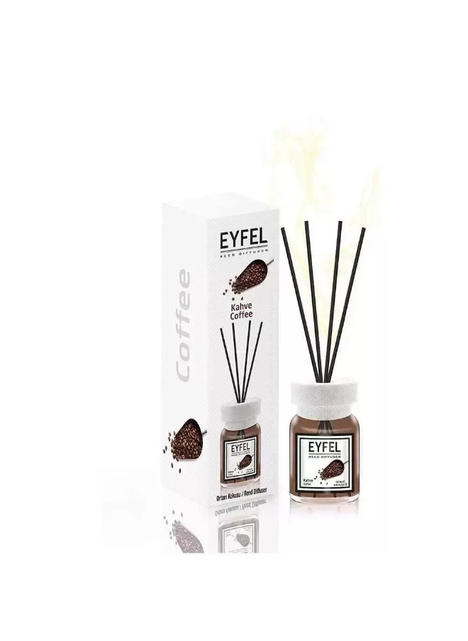 EYFEL Eyfel Reed Diffuser Coffee Perfume Aroma Home Fragrance- 120ml  - Image 1