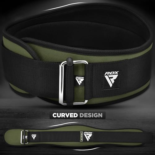 Rdx حزام رفع الأثقال RDX مع قفل تلقائي، دعم خلفي مبطن 6.5 بوصة، للرجال والنساء، لياقة بدنية، تدريب قوة، كمال أجسام، رفع الأثقال، تمرين، رفع الأثقال، القرفصاء، معدات تمرين احترافية - Image 5
