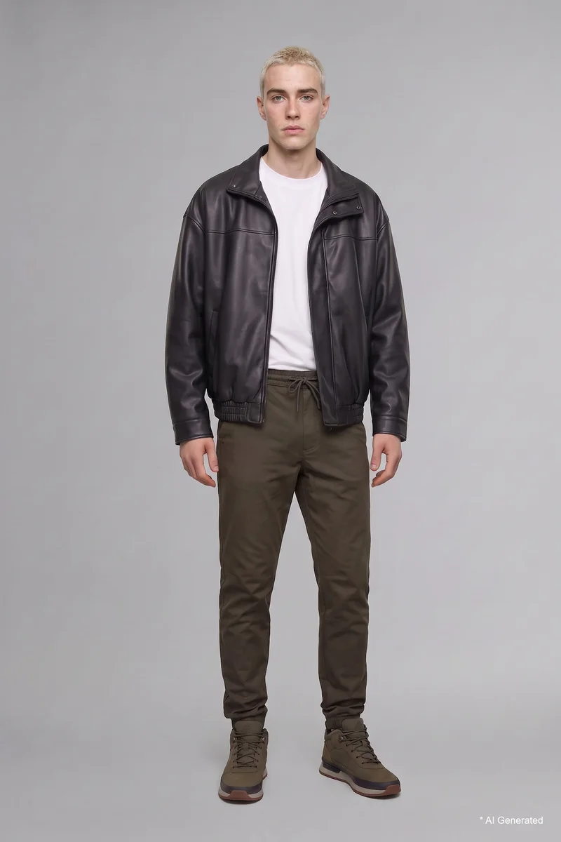 Regular Fit Long Trousers