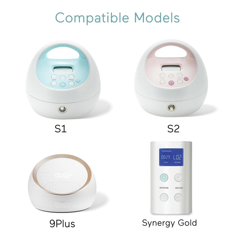 Paruu Pump Parts Compatible with Spectra S1/S2/9 Plus, Not Original Accessories, Replacements Include Tubing and Bottle, 2 Set - Image 2