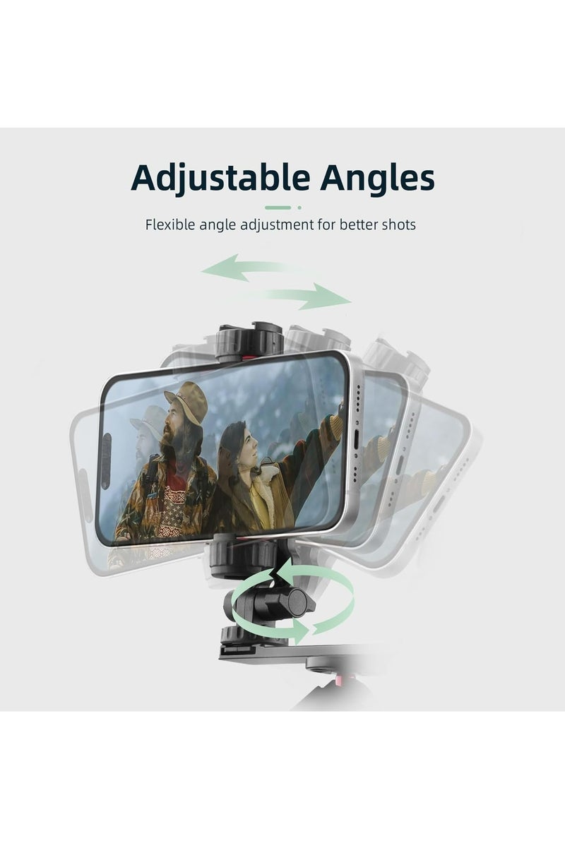 Oasisgalore DJI Osmo Pocket 3 Phone Holder Mount, Metal Expansion Adapter Phone Clip for DJI Osmo Pocket 3 Creator Combo Accessories - Image 5