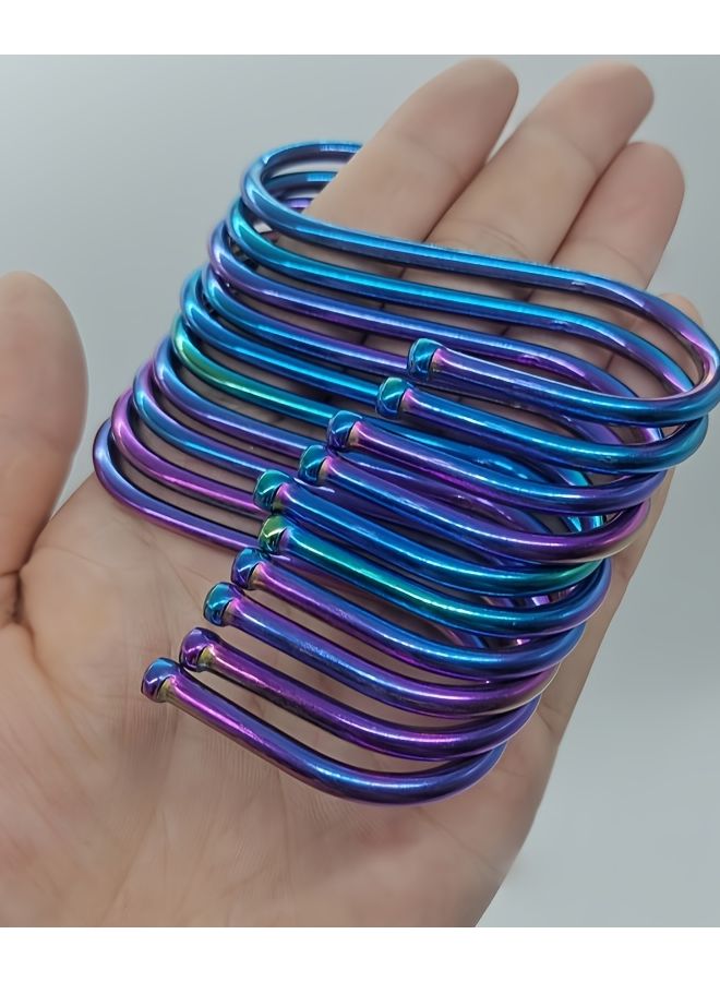 10 Pack Silvery S Hooks Heavy Duty Stainless Steel Hanging Organizers For Home - Image 3