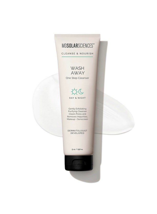 أم دي سولار ساينسيز منظف الوجه من إم دي سولار ساينسز، مزيل مكياج مرطب بحمض الهيالورونيك والنياسيناميد، مضاد للحساسية، خالٍ من الغلوتين، نباتي، تم اختباره من قبل أطباء الجلدية، تركيبة مهدئة، 147 مل - Image 1