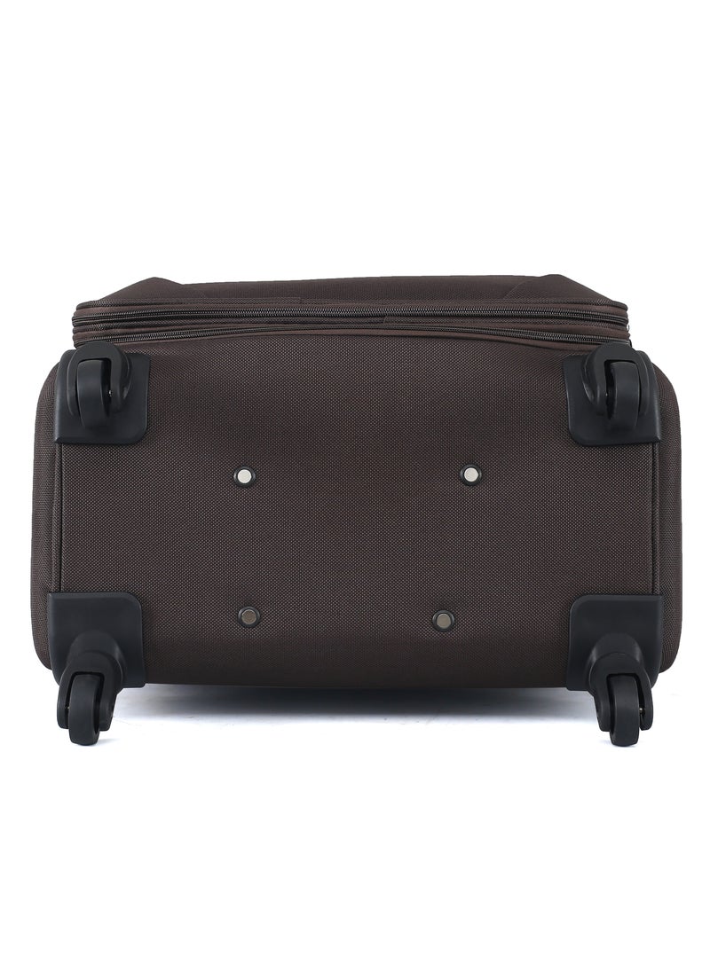 VIPTOUR - 4 Piece Softside 4 Wheels Trolley Luggage Set With Number Lock 20,24,28,32 Inches - Image 1