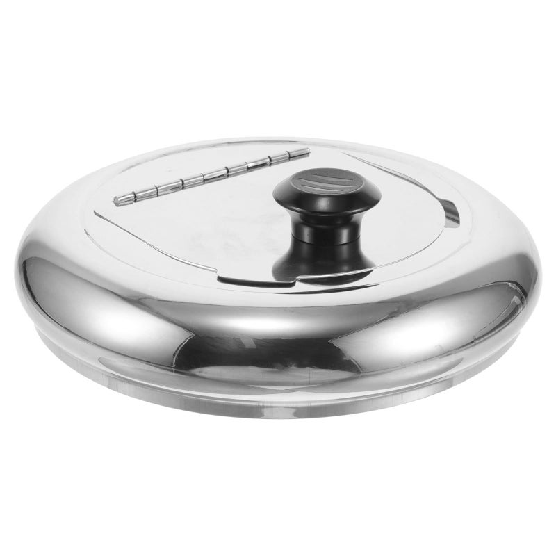 Stainless Steel 10L Heat Resistant Commercial Soup Cooker Lid With Knob - Image 2