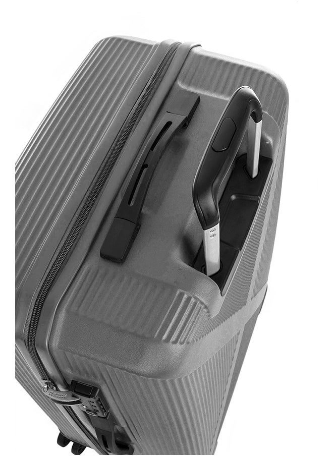AMERICAN TOURISTER CUATRO HARD LUGGAGE 68 cm SILVER-TSA  - Image 5