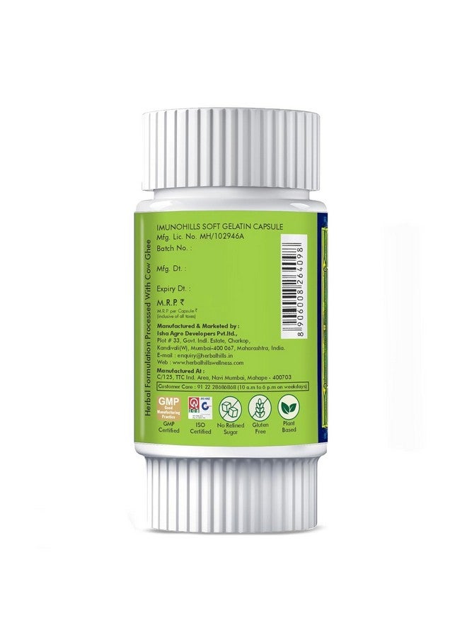 Herbal Hills Imunohills 30 Capsules Immunity Support - Image 3