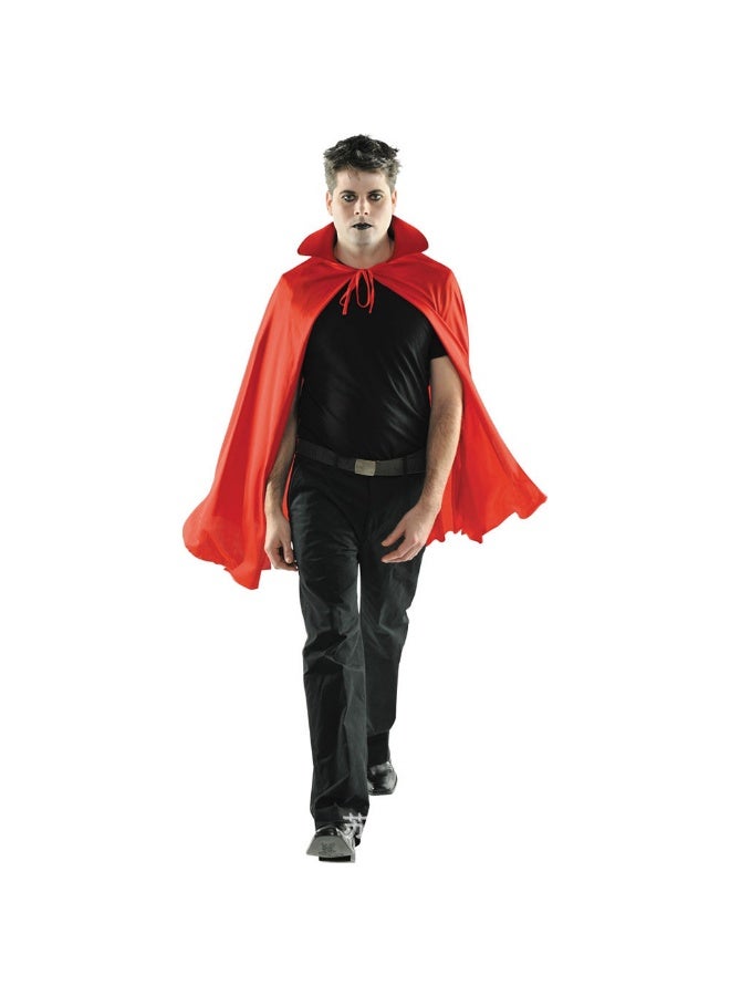 Adult And Child Vampire Cloak - Halloween Mantle Costume - Image 1