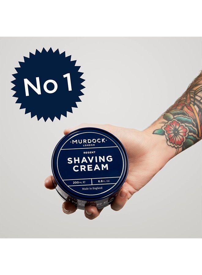 Murdock London Shaving Cream | Rich Luxurious Texture Softens and Soothes | Made in England | 6.8 oz - Image 3