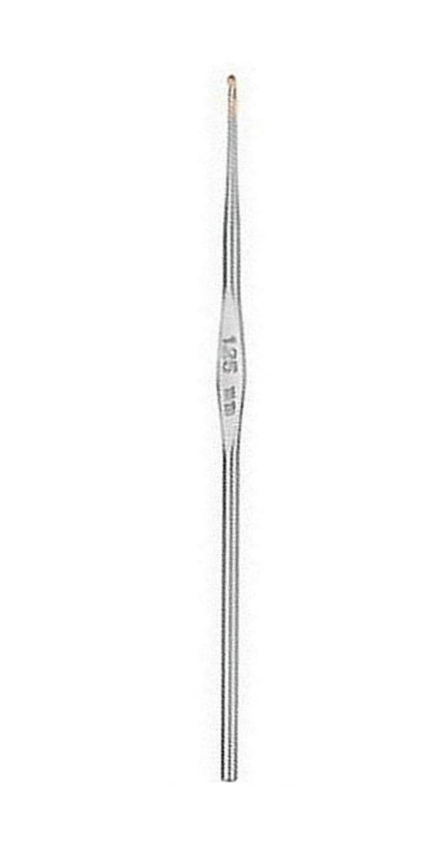 Addi 1307 05 Fine Steel Crochet Hook Silver 05 mm