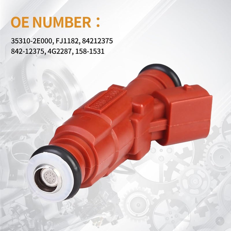 AISHAN 4PCS Fuel Injectors 12 Holes for Hyundai Elantra, Veloster, Kia Forte, and Soul - Image 5