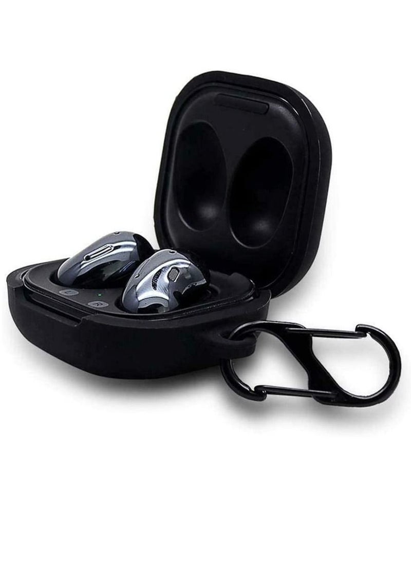 Phone Planet حافظة سماعات سامسونج جالكسي بودز لايف - حافظة أذن مضادة للخدش، حافظة سيليكون واقية، حافظة سماعات مدمجة - Image 1